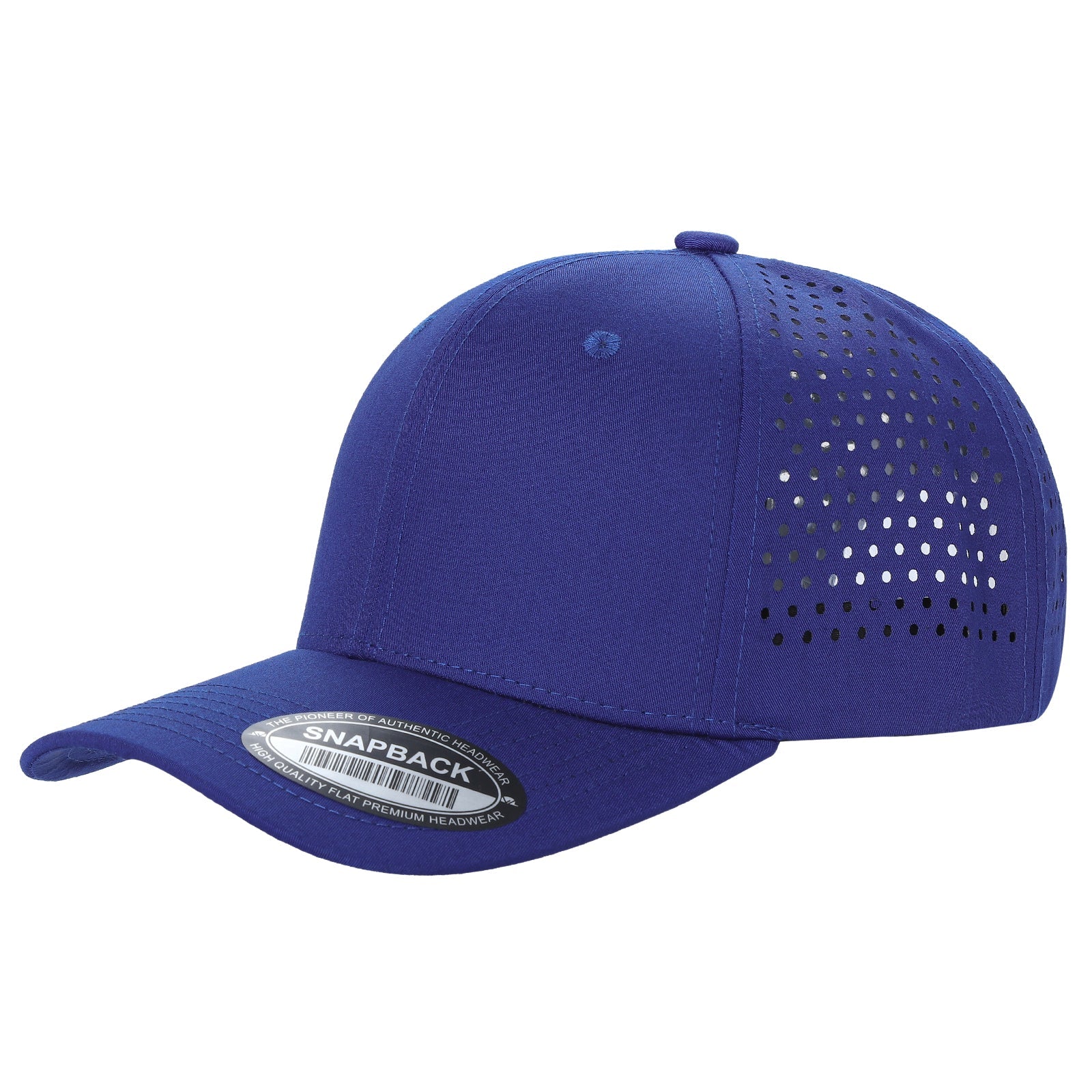 6panel Laser Performance Cap Adjustable Snap Back Hat 6laser | Burzip Inc