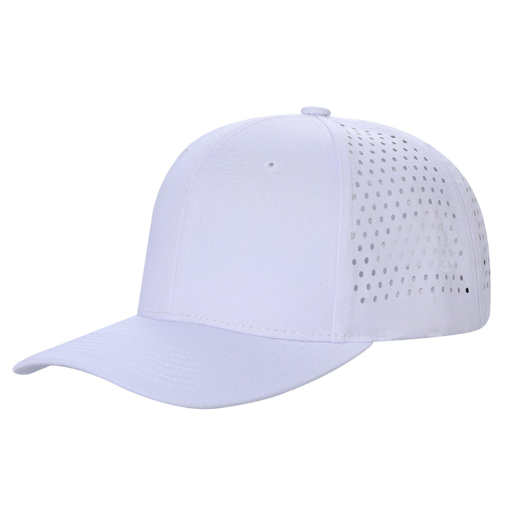 6panel Laser Performance Cap Adjustable Snap Back Hat 6laser | Burzip Inc