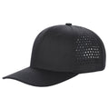 6panel Laser Performance Cap Adjustable Snap Back Hat 6laser | Burzip Inc