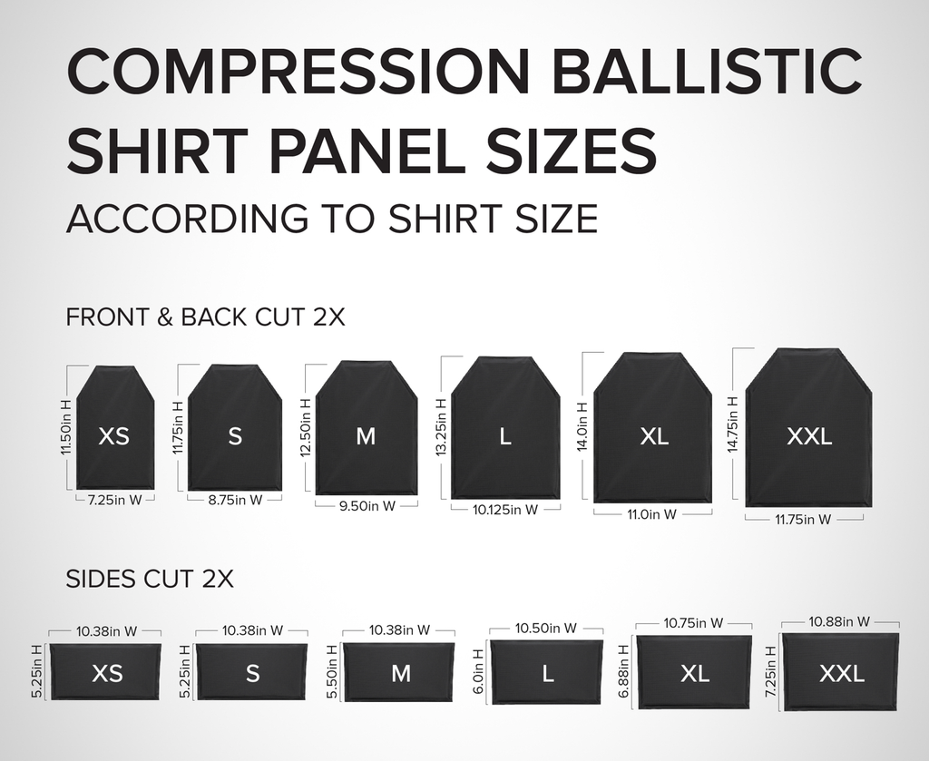 RTS Tactical Relentless Level IIIA (HG2) Body Armor Compression Shirt