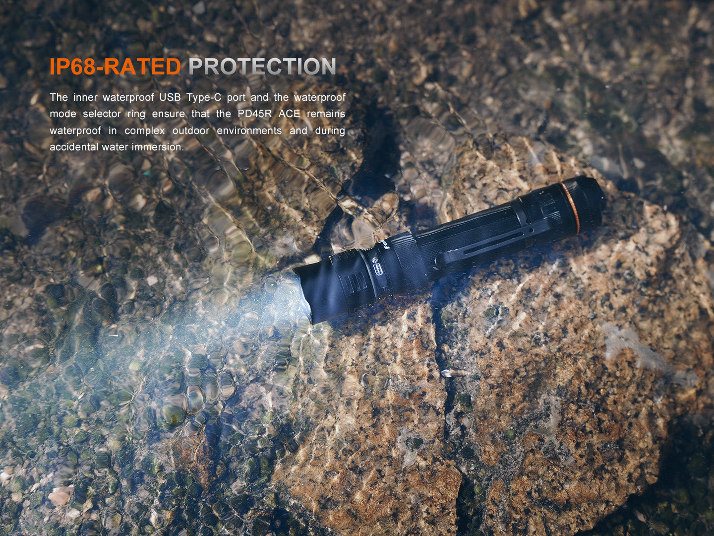 Fenix PD45R ACE Multi-Mode Tactical Flashlight
