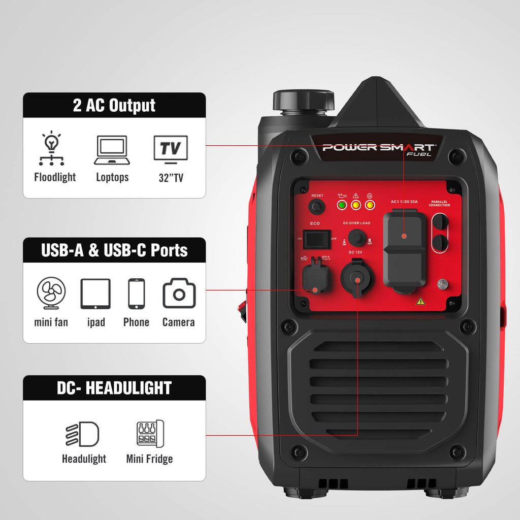 2500W inverter Gas Generator HB5020