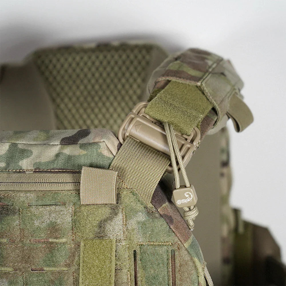 Agilite K-Zero SF Plate Carrier - All-Day Comfort w/ Quick Detach Buckles - Battle-Proven by the IDF