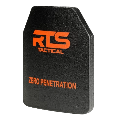 RTS Tactical Ceramic NIJ 0101.06 Level IV Rifle Protection Plate Insert - 10 X 12