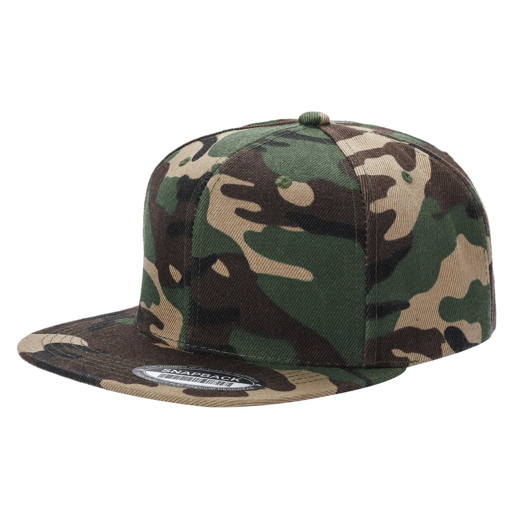Camouflage Snapback or Buckle Velcro Adjustable Hat Camo Baseball Cap | Burzip Inc #CAMOPACK