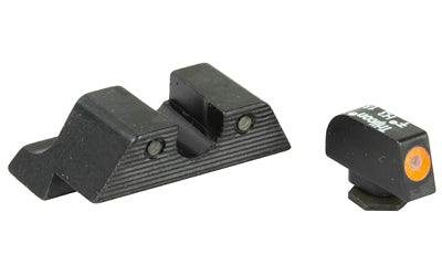Trijicon HD XR Night Sight Set -  3 Dot Green Tritium With Yellow Front Outline -  Fits Glock 17/19/26/27/33/34