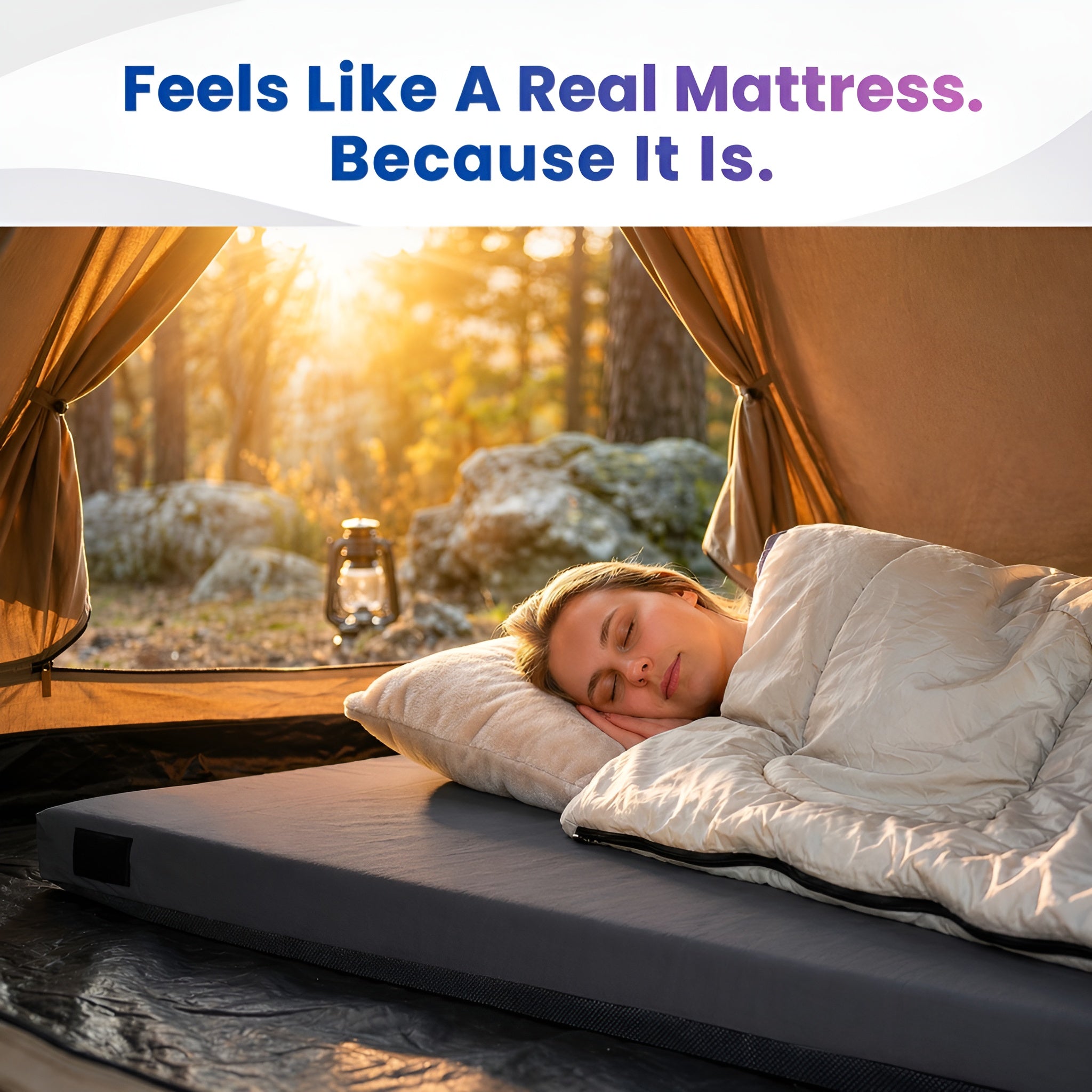 Matrix Air-Cell Memory Foam Camping Mattress