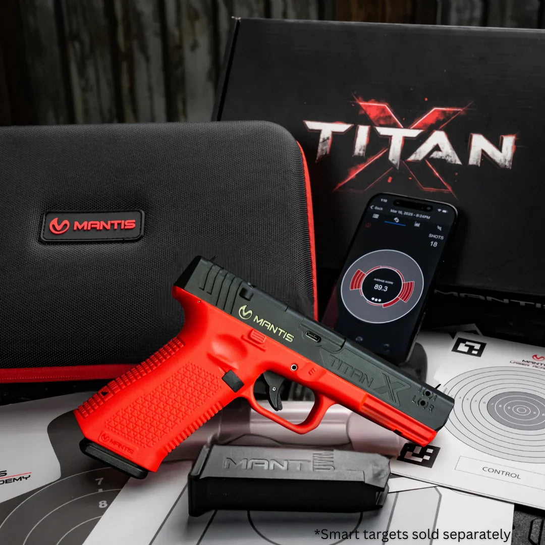 Mantis TitanX - Save Ammo with the Ultimate Laser Pistol - Optic Ready